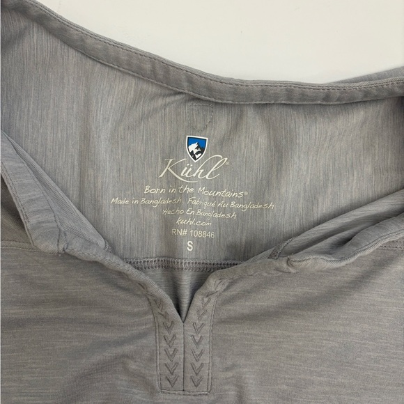 Kuhl Women’s Gray Short Sleeve Tshirt Size Small - Picture 4 of 8